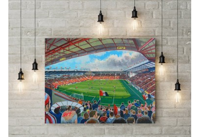 Sheffield United FC Bramall Lane Stadium Wall Art Canvas